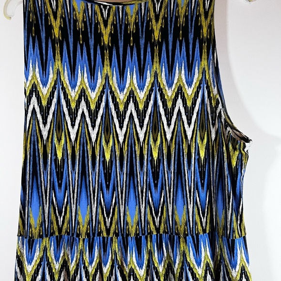 J. Jill Wearever  Women’s Collection Floral Hem Tank Maxi Size Large - Picture 4 of 14